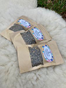 Kid's Calm ~ Calming Loose Leaf Organic Tea Blend for Children with Anxiety and Hyperactivity with Chamomile, Linden, Nettle, Catnip + Lemon Balm