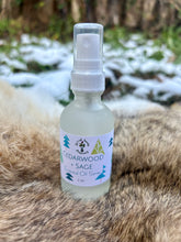 Load image into Gallery viewer, Cedarwood & Sage Essential Oil Spray handcrafted with amber hydrosol and natural essential oils for everyday use.
