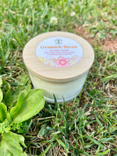 Load image into Gallery viewer, Creamsicle Dream Soy Candle | Sweet Orange, Ylang Ylang & Patchouli | Clear Quartz Crystal