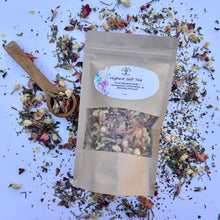 Load image into Gallery viewer, Heart Opening Loose Leaf Tea with Rose Petals, Tulsi, Ashwagandha and Cardamom