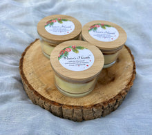 Load image into Gallery viewer, All-Natural Soy Wax Candle with Cinnamon, Orange & Balsam Fir Essential Oils – Holiday Christmas Scent in 4 oz Jar | Eco-Friendly & Aromatic