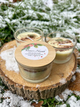 Load image into Gallery viewer, All-Natural Soy Wax Candle with Cinnamon, Orange & Balsam Fir Essential Oils – Holiday Christmas Scent in 4 oz Jar | Eco-Friendly & Aromatic