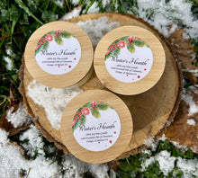 Load image into Gallery viewer, All-Natural Soy Wax Candle with Cinnamon, Orange & Balsam Fir Essential Oils – Holiday Christmas Scent in 4 oz Jar | Eco-Friendly & Aromatic