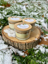 Load image into Gallery viewer, All-Natural Soy Wax Candle with Cinnamon, Orange & Balsam Fir Essential Oils – Holiday Christmas Scent in 4 oz Jar | Eco-Friendly & Aromatic