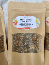 Load image into Gallery viewer, Moon Goddess ~ PMS Period Cramps + Menstrual Relief Herbal Tea Bags for Women, Menstruation and Feminine Care, Moon Goddess Period Tea
