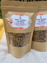 Load image into Gallery viewer, Moon Goddess ~ PMS Period Cramps + Menstrual Relief Herbal Tea Bags for Women, Menstruation and Feminine Care, Moon Goddess Period Tea