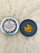 Load image into Gallery viewer, All Natural Black Drawing Salve – Activated Charcoal and Bentonite Clay for Purifying Skin with Organic Oils and Wildcrafted Herbs.