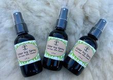Load image into Gallery viewer, Calming herbal skin spray with a blend of Mint, Chamomile, and Lavender, ideal for refreshing skin and offering a soothing scent.