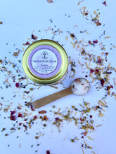 Load image into Gallery viewer, Soothing bath soak infused with cedarwood, sage, and lavender essential oils
