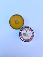 Load image into Gallery viewer, Herbal rub with organic chamomile and homegrown mint for a calming and cooling effect on the skin.