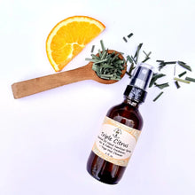 Load image into Gallery viewer, Citrus Essential Oil Spray | Yoga Mat Cleaner, Body & Hand Spray | Sweet Orange, Lemongrass & Grapefruit | Natural Air Freshener