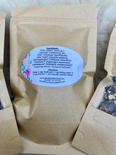 Load image into Gallery viewer, Heart Opening Herbal Tea – A Caffeine-Free Blend of Rose, Cardamom, Tulsi, and Ashwagandha for a Relaxing, Peaceful Tea Moment.