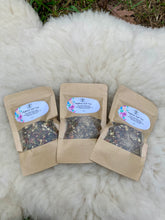 Load image into Gallery viewer, Heart Opening Loose Leaf Tea – Organic Tea Blend with Rose, Tulsi, Ashwagandha, and Cardamom for a Relaxing and Uplifting Tea Moment.