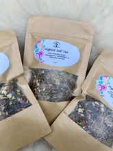 Load image into Gallery viewer, Organic Heart Opening Tea – Loose Leaf Blend of Rose, Tulsi, Ashwagandha, and Cardamom for a Calming Tea Experience.