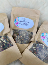 Load image into Gallery viewer, Organic Heart Opening Tea – Loose Leaf Blend of Rose, Tulsi, Ashwagandha, and Cardamom for a Calming Tea Experience.