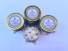 Load image into Gallery viewer, Spa-like bath soak for home with aromatic essential oils and floral botanicals