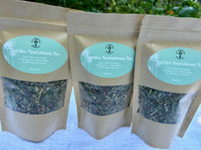 Load image into Gallery viewer, Sustainable, chemical-free herbal tea made with respect for the land, homegrown and wildcrafted herbs, and small-batch craftsmanship.