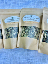 Load image into Gallery viewer, Hand-blended Tulsi Holy Basil Tea | Lemongrass herbal tea crafted for relaxation and mindful living