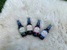 Load image into Gallery viewer, Versatile multi-use essential oil spray set for cleaning, freshening, and creating a relaxing atmosphere with various therapeutic scents.