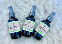 Load image into Gallery viewer, Witch Hazel infused herbal spray with calming herbs like Lavender and Chamomile, perfect for refreshing and soothing the skin after outdoor activities.