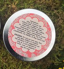 Load image into Gallery viewer, Soothing Cayenne Lemongrass Muscle Rub – A Chemical-Free Balm for Muscle and Joint Care, Featuring Organic Ingredients like Coconut Oil and Essential Oils.