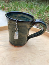 Load image into Gallery viewer, Moonstone Tea Ball Infuser, Stainless Steel Tea Steeper with Gemstone Pendant, Witchy, Spiritual Gift, Cottagecore for Herbal Tea

