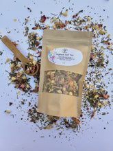 Load image into Gallery viewer, Heart Opening Loose Leaf Tea | Rose, Cardamom, Tulsi &amp; Ashwagandha | Adaptogenic Herbal Tea for Meditation, Relaxation &amp; Love | Caffeine-Free
