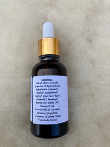 Dr. D's Hydrating Face Serum Facial Oil for Moisturizing w/ Organic + Herbal Infused Rosehip Oil, Grapeseed Oil, Jojoba Oil, Vitamin E Oil + Apricot Oil
