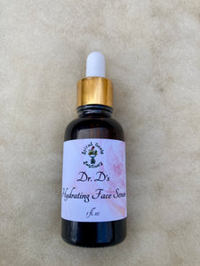 Dr. D's Hydrating Face Serum Facial Oil for Moisturizing w/ Organic + Herbal Infused Rosehip Oil, Grapeseed Oil, Jojoba Oil, Vitamin E Oil + Apricot Oil