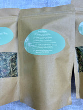 Load image into Gallery viewer, Nutritive Nourishment Loose Leaf Herbal Tea | All-Natural Homegrown Blend with Nettle, Oat Straw, Alfalfa, Spearmint, Dandelion Leaf, &amp; Red Clover
