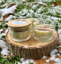 Load image into Gallery viewer, All-Natural Soy Wax Candle with Cinnamon, Orange &amp; Balsam Fir Essential Oils – Holiday Christmas Scent in 4 oz Jar | Eco-Friendly &amp; Aromatic
