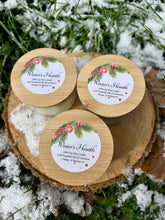 Load image into Gallery viewer, All-Natural Soy Wax Candle with Cinnamon, Orange &amp; Balsam Fir Essential Oils – Holiday Christmas Scent in 4 oz Jar | Eco-Friendly &amp; Aromatic
