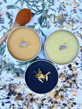 Load image into Gallery viewer, Herbal Salve Set | All-Purpose, Muscle Rub &amp; Black Drawing Salve | Natural First Aid Kit for Cuts, Burns, Sore Muscles, Stings &amp; Splinters
