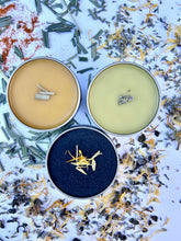 Load image into Gallery viewer, Herbal Salve Set | All-Purpose, Muscle Rub &amp; Black Drawing Salve | Natural First Aid Kit for Cuts, Burns, Sore Muscles, Stings &amp; Splinters
