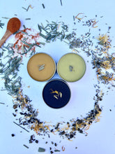 Load image into Gallery viewer, Herbal Salve Set | All-Purpose, Muscle Rub &amp; Black Drawing Salve | Natural First Aid Kit for Cuts, Burns, Sore Muscles, Stings &amp; Splinters
