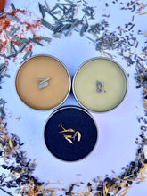 Load image into Gallery viewer, Herbal Salve Set | All-Purpose, Muscle Rub &amp; Black Drawing Salve | Natural First Aid Kit for Cuts, Burns, Sore Muscles, Stings &amp; Splinters
