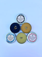 Load image into Gallery viewer, Herbal Salve Set | All-Purpose, Muscle Rub &amp; Black Drawing Salve | Natural First Aid Kit for Cuts, Burns, Sore Muscles, Stings &amp; Splinters
