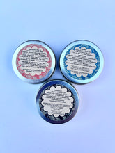 Load image into Gallery viewer, Herbal Salve Set | All-Purpose, Muscle Rub &amp; Black Drawing Salve | Natural First Aid Kit for Cuts, Burns, Sore Muscles, Stings &amp; Splinters
