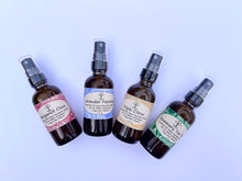 Load image into Gallery viewer, Rosemary &amp; Tea Tree Essential Oil Spray | Yoga Mat Cleaner + Body Spray for Yoga Teachers | Natural Fragrance, Cleansing &amp; Refreshing

