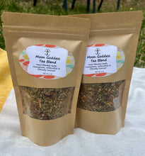 Load image into Gallery viewer, Moon Goddess ~ PMS Period Cramps + Menstrual Relief Herbal Tea Bags for Women, Menstruation and Feminine Care, Moon Goddess Period Tea
