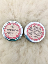 Load image into Gallery viewer, Cayenne Lemongrass Muscle Rub – Organic Balm for Joint Pain and Inflammation Relief, Infused with Chamomile, Calendula, and Rosemary for Soothing Comfort.
