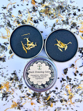 Load image into Gallery viewer, All Natural Black Drawing Salve featuring activated charcoal and bentonite clay for cleansing and nourishing the skin.
