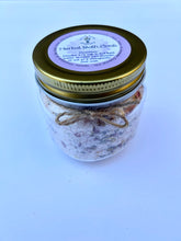 Load image into Gallery viewer, Calming herbal bath salts for relaxation and self-care
