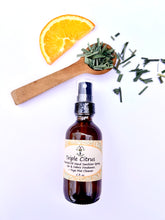 Load image into Gallery viewer, Citrus Essential Oil Spray shown with sweet orange, lemongrass, and grapefruit
