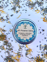 Load image into Gallery viewer, Eco-friendly herbal salve made from sustainably sourced organic and wildcrafted herbs.
