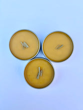 Load image into Gallery viewer, Warming herbal balm with essential oils of peppermint, tea tree, clove, lemongrass, and fir needle.
