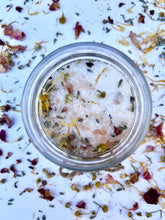 Load image into Gallery viewer, Floral bath soak designed for relaxation and mindful self-care
