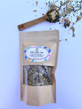 Load image into Gallery viewer, Small-batch children’s herbal tea blend combining chamomile, catnip, lemon balm, and nettle for a nourishing, gentle tea experience.
