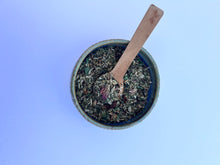 Load image into Gallery viewer, Loose leaf herbal tea with smooth, earthy, and slightly minty flavor, perfect for grounding and mindful daily enjoyment.
