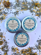 Load image into Gallery viewer, Moisture-rich balm infused with lavender and calendula for soft, healthy skin.
